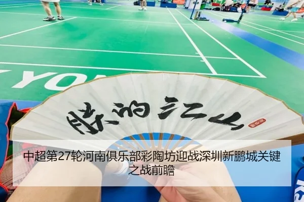 中超第27轮河南俱乐部彩陶坊迎战深圳新鹏城关键之战前瞻
